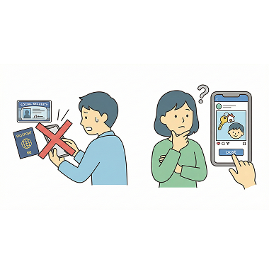 個人情報をアップしてはダメというイメージ、SNS投稿の時に、これはあげていい？と迷うイメージ